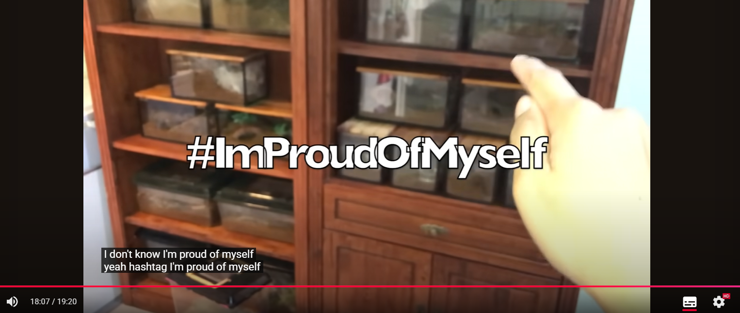 I'm proud of myself hashtag